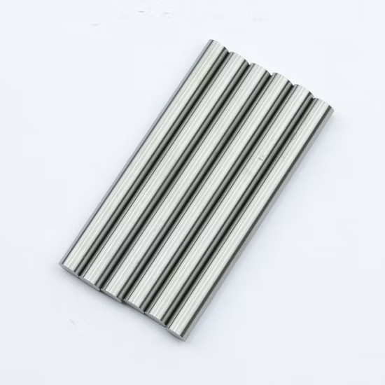 Qualidade superior HRC45/HRC55/HRC65 em hastes H6 de carboneto de tungstênio