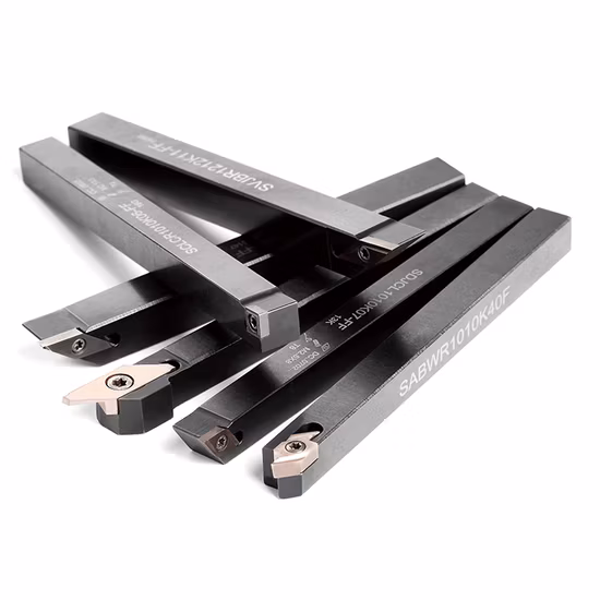 Sandhog CNC inserção de carboneto de tungstênio ferramenta de torneamento externo indexável ferramenta de corte
