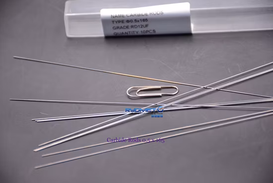 10%Cobalto Yl10.2 Yg10X Hastes de carboneto de tungstênio polido para fresa de topo de carboneto sólido