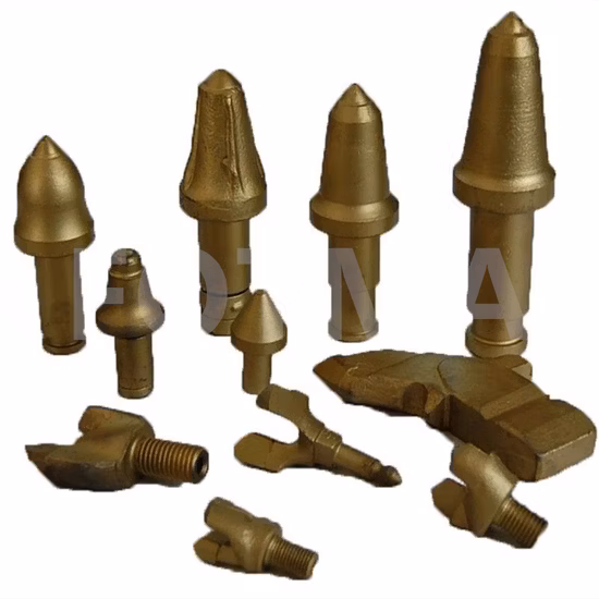 A broca do carboneto cimentado/broca de carvão derruba pontas da mineração do carboneto de tungstênio
