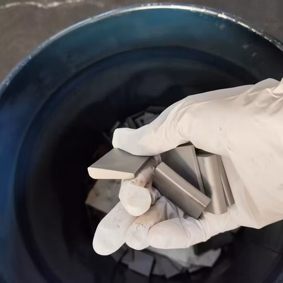 Peça agrícola de carboneto cimentado com boa resistência ao desgaste